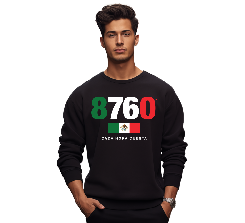 Mexican Tribute Black Sweatshirt