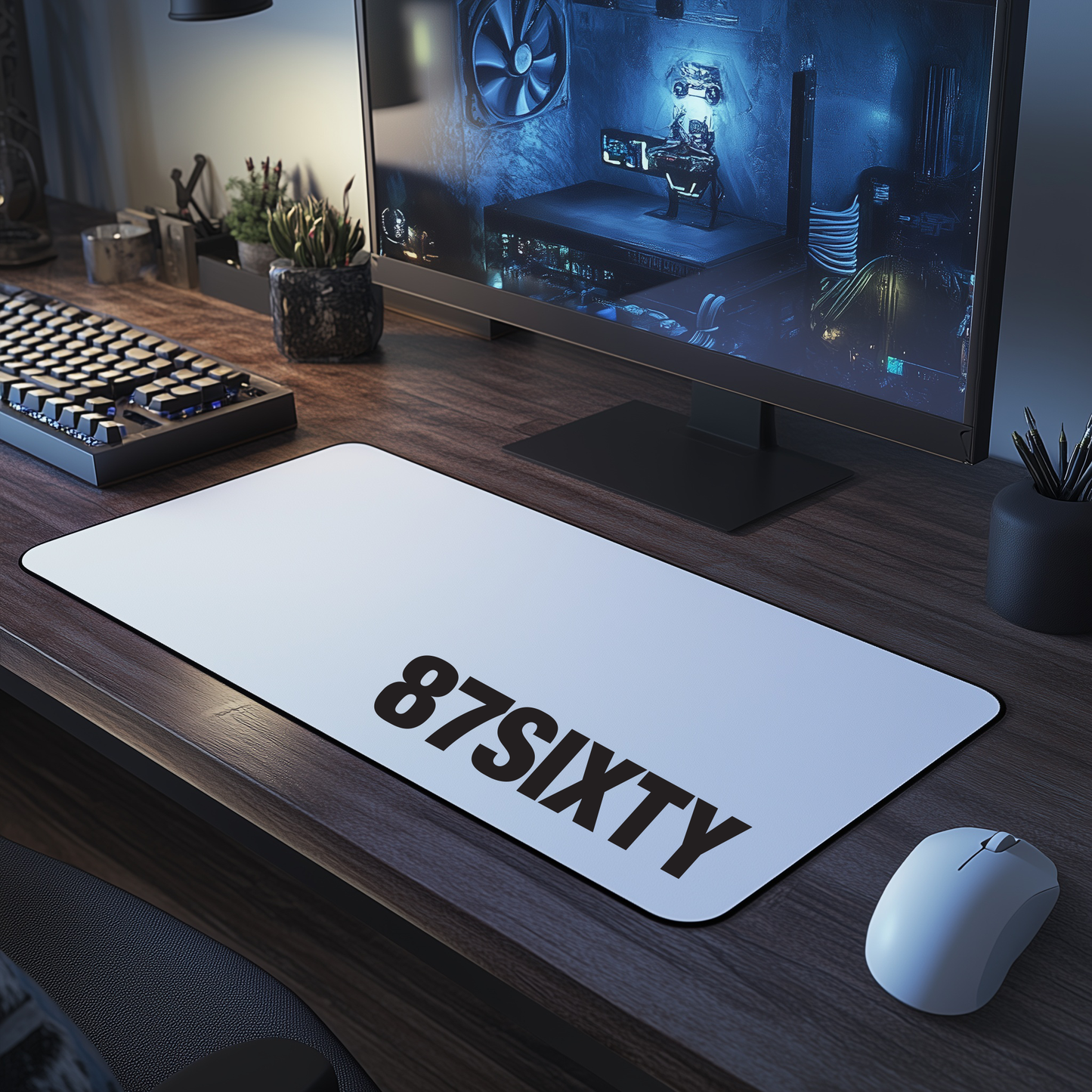 87SIXTY Mouse Pad 15-1/2" x 31-1/2"