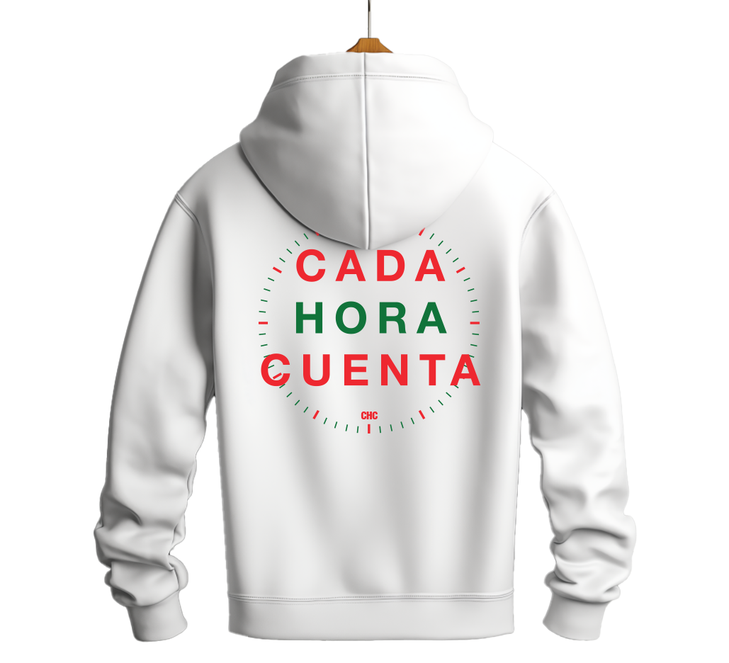 Mexican Tribute White Hoodie